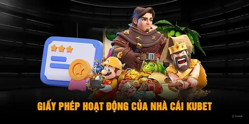 Giấy phép hoạt động uy tín từ những tổ chức hàng đầu